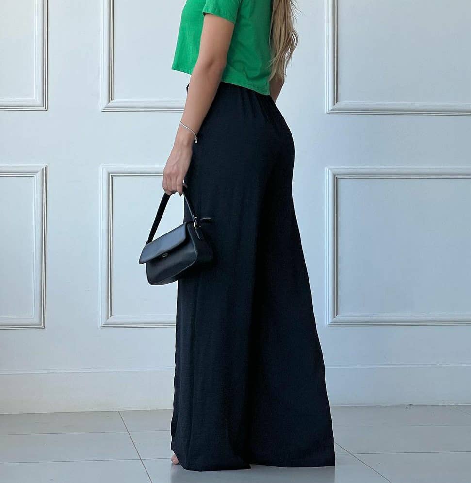 Rosa Clothing - Wholesale Pants - Women's - Office trousers wide-leg extra long suit pants4