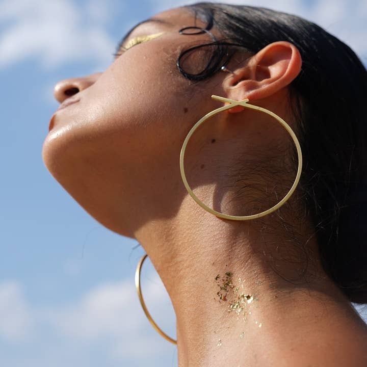 Laka Luka - Wholesale Dangle Earrings - Oversized Geometric Statement Knot Earrings Summer Gift7