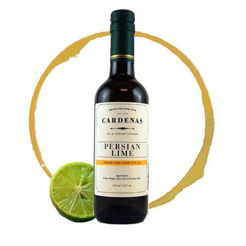 Persian Lime Extra Virgin Olive Oil for wholesale by Cardenas Taproom