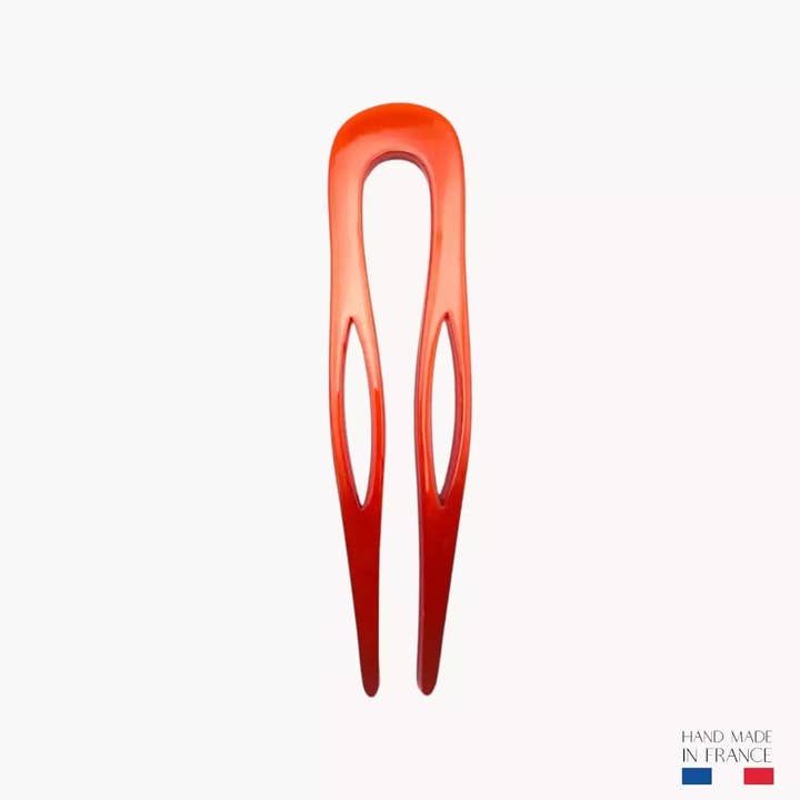 Rød hårnål - 8,5 cm for engroshandel hos Pique et Pince