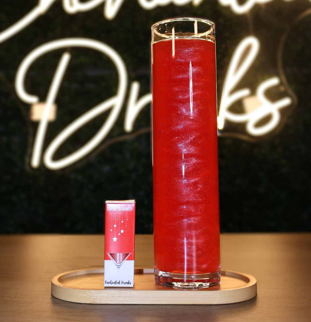 Enchanted Drinks – wholesale Cocktail mix/syrup – Red Drink Shimmer0