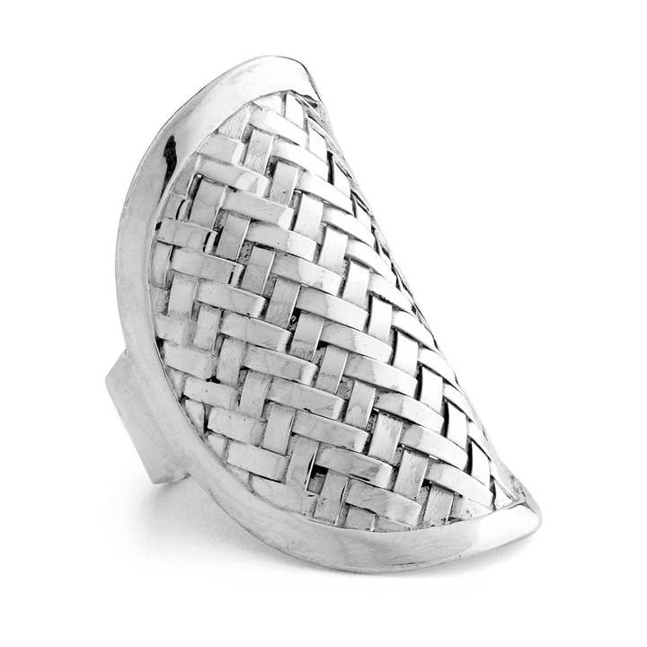 Anillo de plata Tugel para venta al por mayor de Nusa