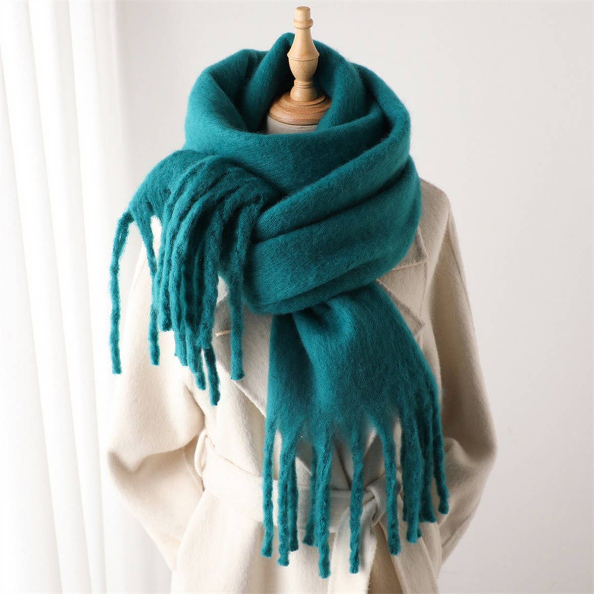 ACCITY - Wholesale Scarf - Women's - Mohair Tassel Scarf for Winter, Unisex Long Shawl_CWASC096520