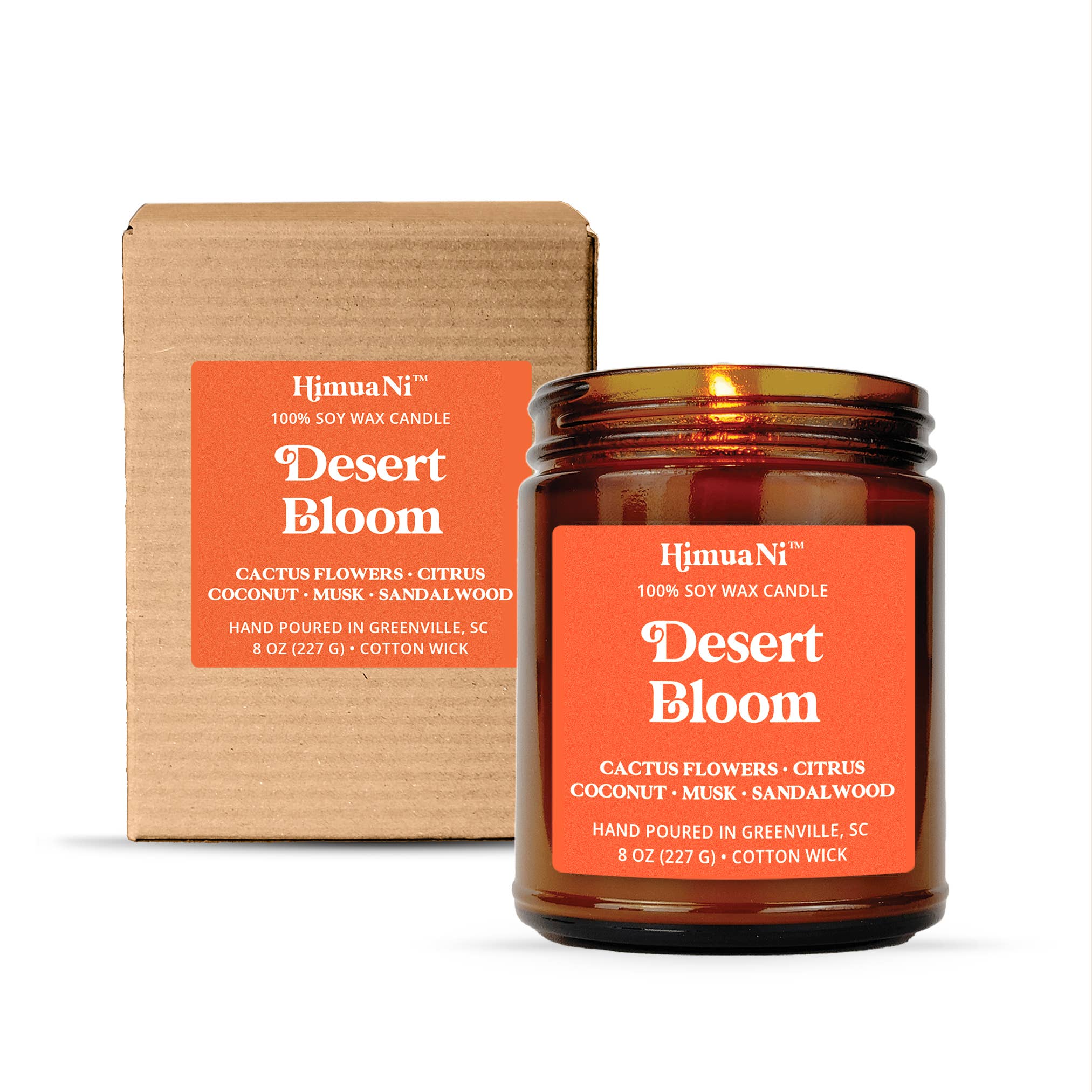 Himua Ni - Wholesale Jar/Filled Candle - Desert Bloom | Soy Candle