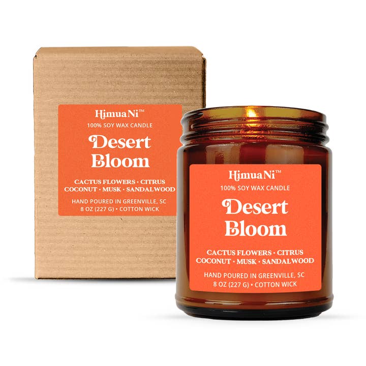 Fioritura del Deserto | Candela di Soia per la vendita all'ingrosso da parte di Himua Ni