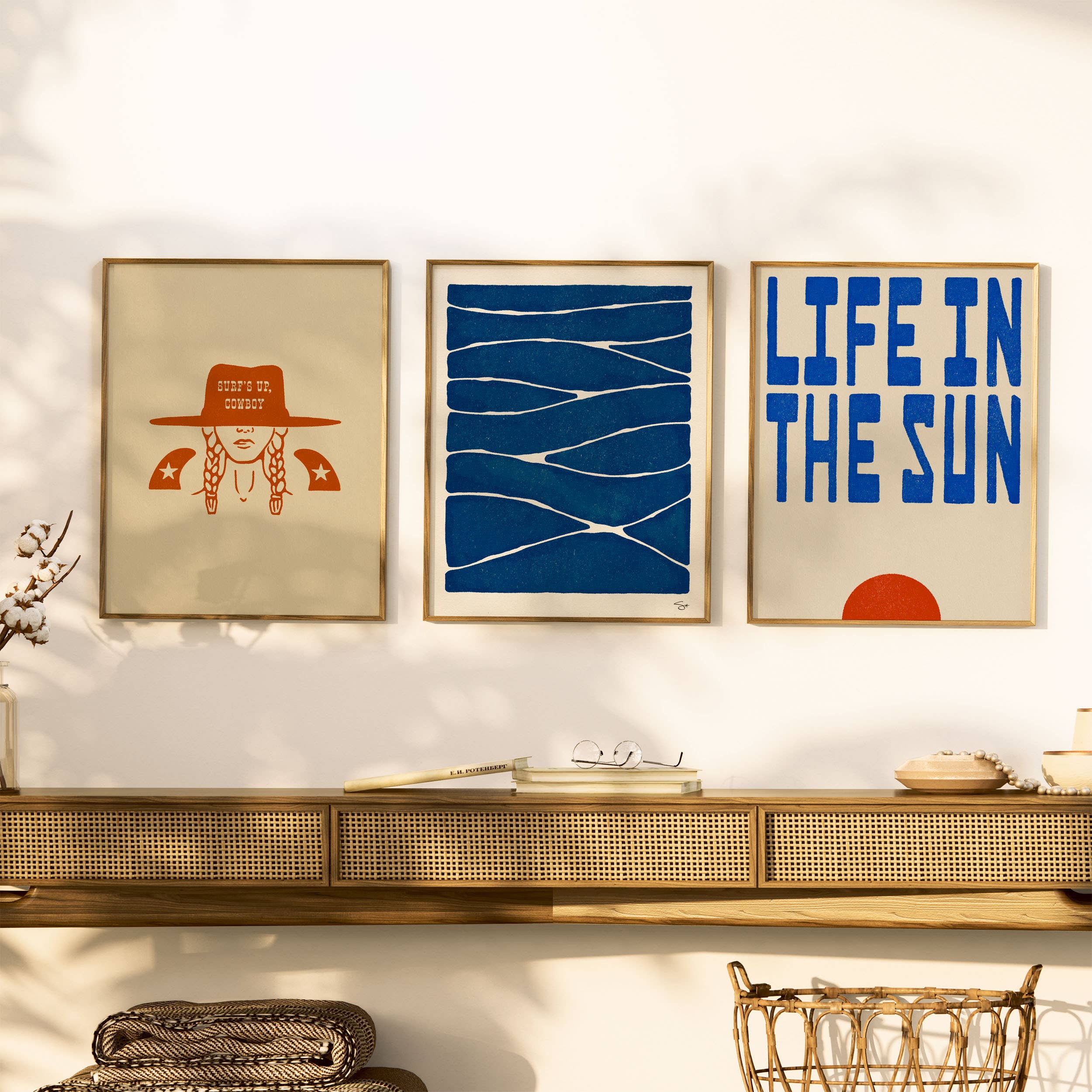 Mid Tide Design - Wholesale Art Print - Making Waves | Ocean Art Print6