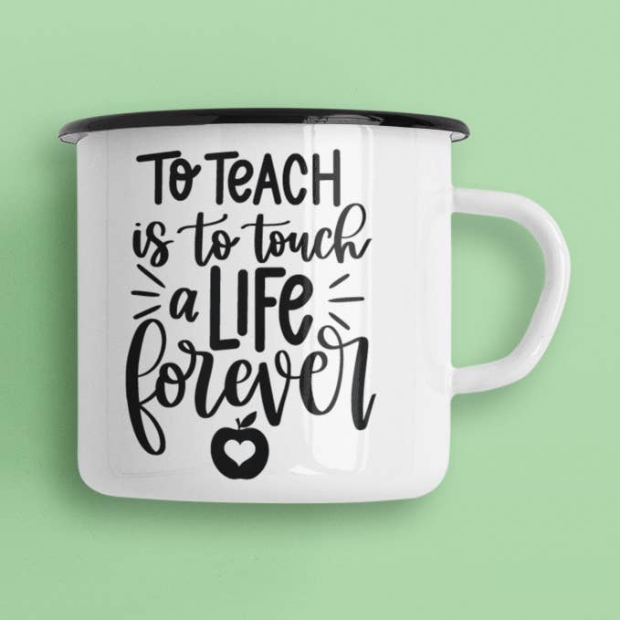 To Teach Is To Touch A Life Forever Teacher Mug for wholesale by WinsterCreations™