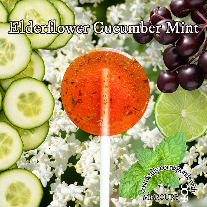 Virgo Moon - Wholesale Lollipop - Plants & Planets Lollipops - 2024-2025 Winter Collection