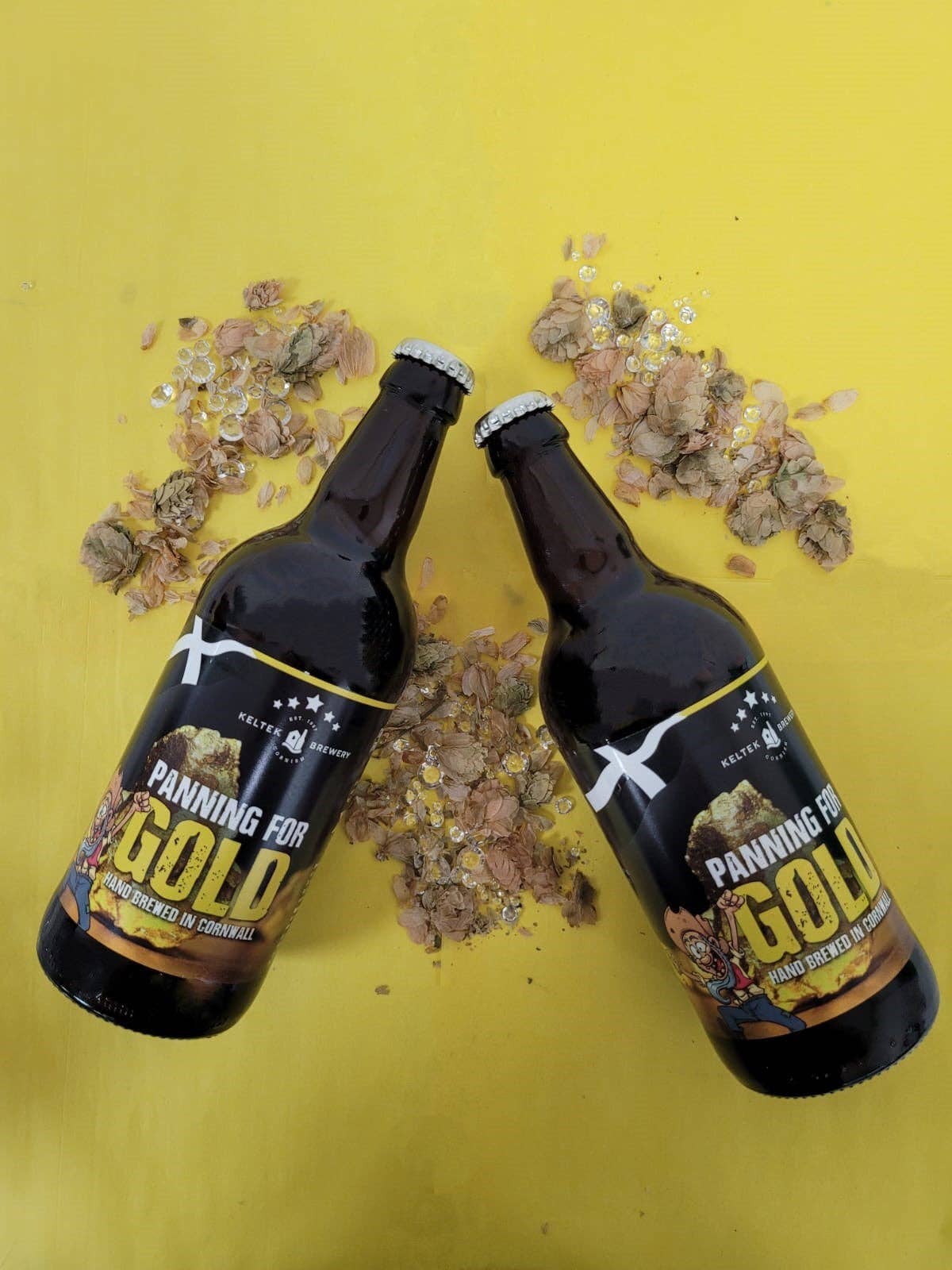 Keltek Cornish Brewery Ltd – wholesale Beer – Panning For Gold 4.0% Golden Ale1