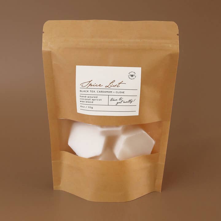 Spice List (Winter Collection) | 4oz Coconut Wax Melts for wholesale by Bailey Bee