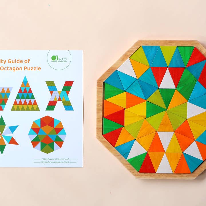 Qtoys Mandala Octagon Puzzle for wholesale by Q Toys