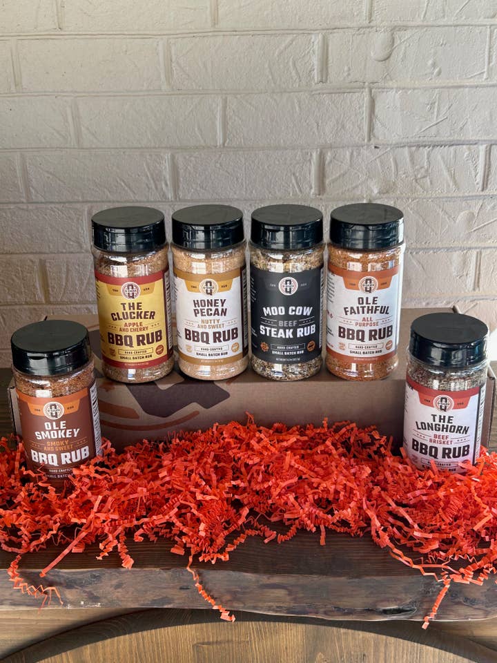 Q Sauce - Wholesale Rub - Grill Master Rub Gift Box0