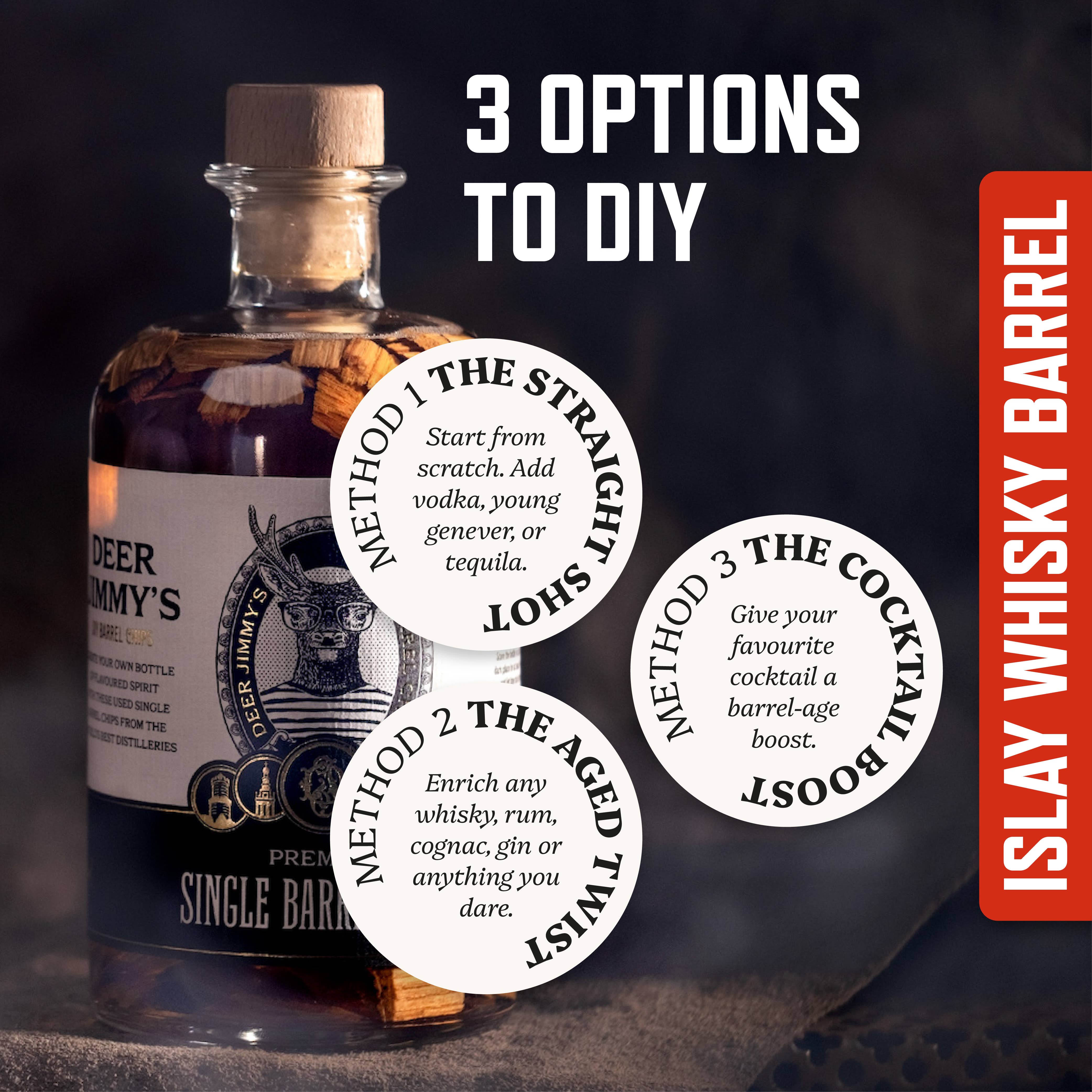 Deer Jimmy's® – wholesale DIY Drink Kit – Deer Jimmy's® DIY Whisky Presentset – Islay Whiskyfat6