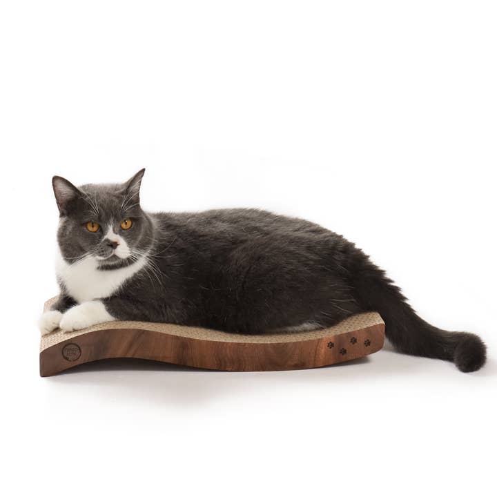 Ripple Reversible Scratcher (Dark Cherry) for wholesale by MOON-X USA, INC.