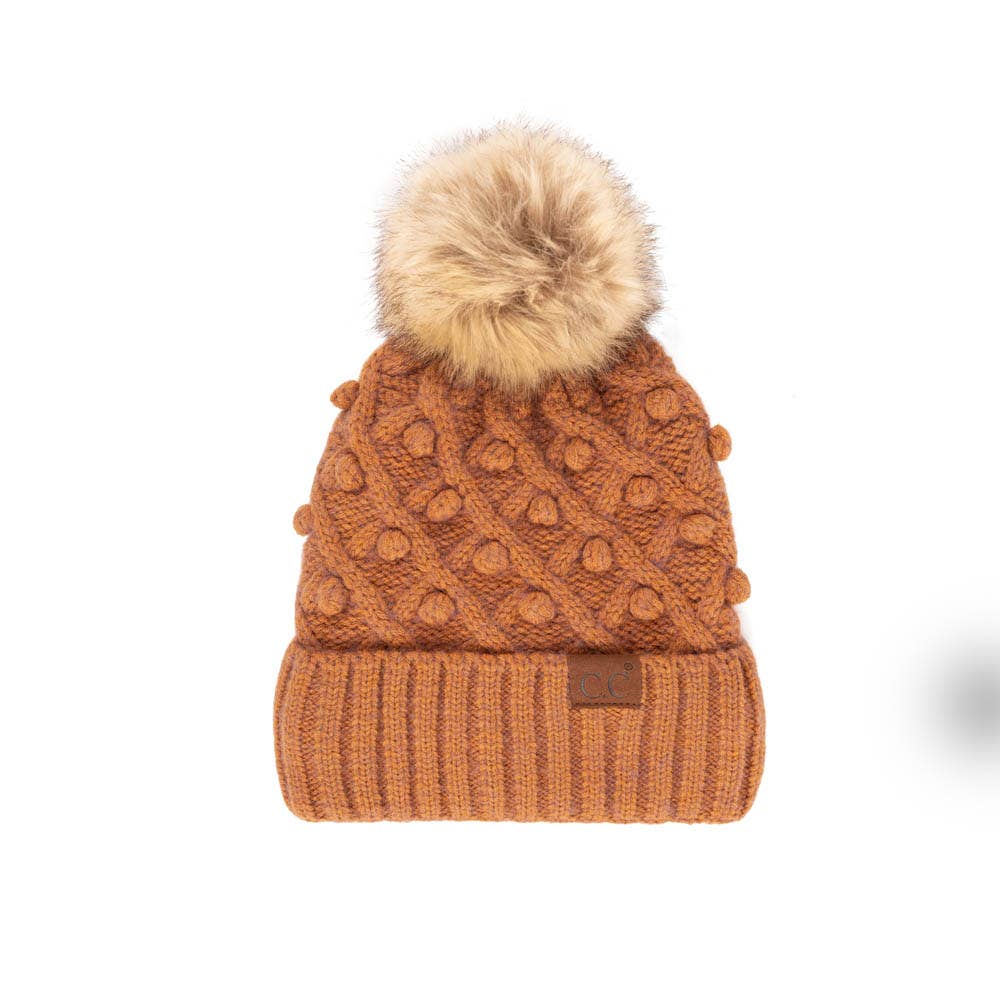 Hana – Engroshandel Beanie - Dame – C.C Bobble Beanie Hat7