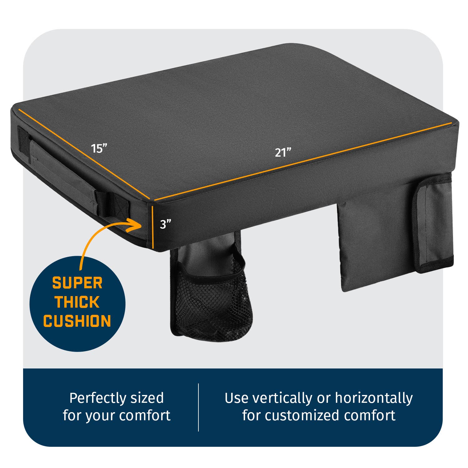 Alpcour - Vendita all'ingrosso Sedie da esterno - Cuscino Riscaldato da Stadio Alpcour con Tasche6