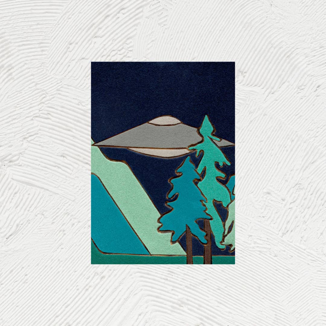 Backseat Window - Wholesale Postcard - Last Night, 4.25x6 Inch 16pt Textured Postcard