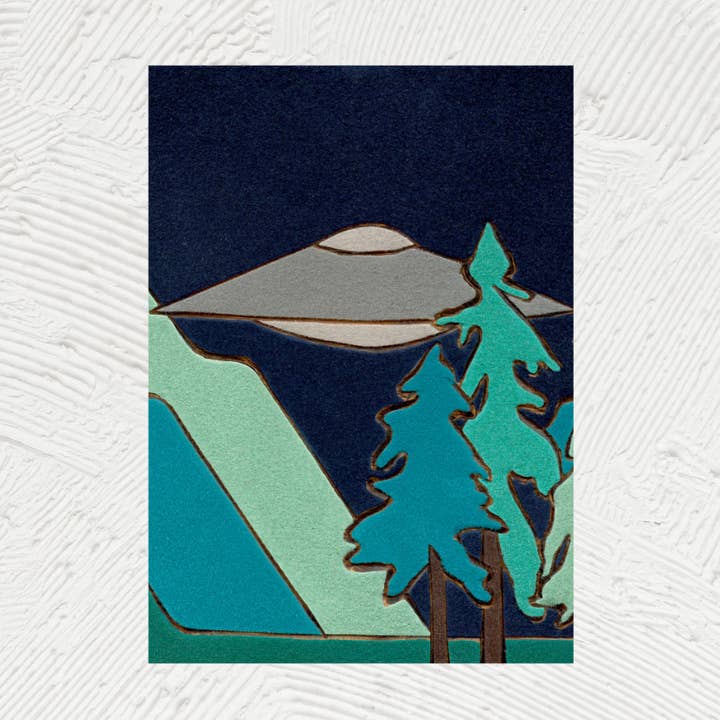 Backseat Window - Wholesale Postcard - Last Night, 4.25x6 Inch 16pt Textured Postcard0