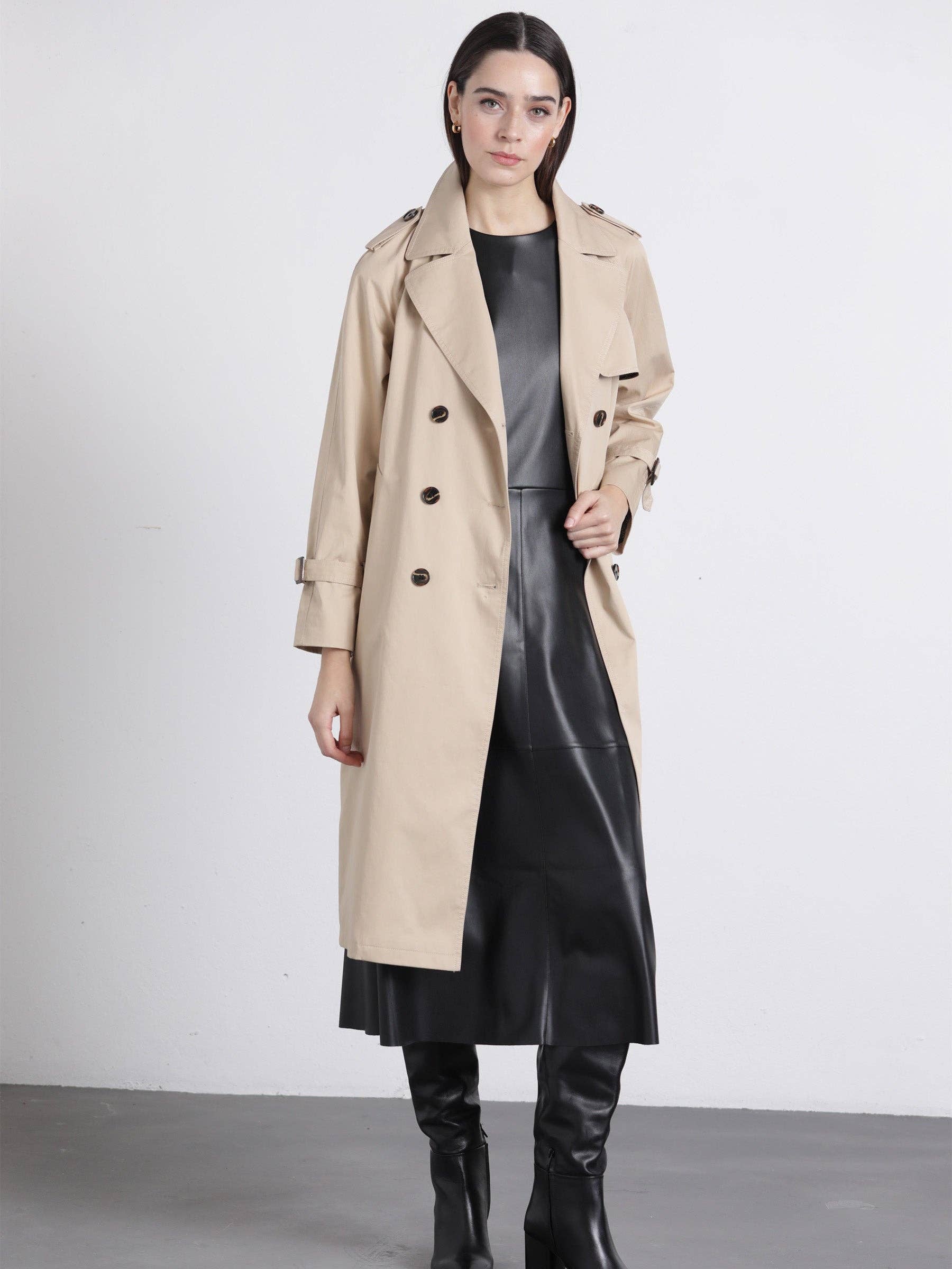 GUIMANOS - Wholesale Coat - Women's - Long Gabardine8