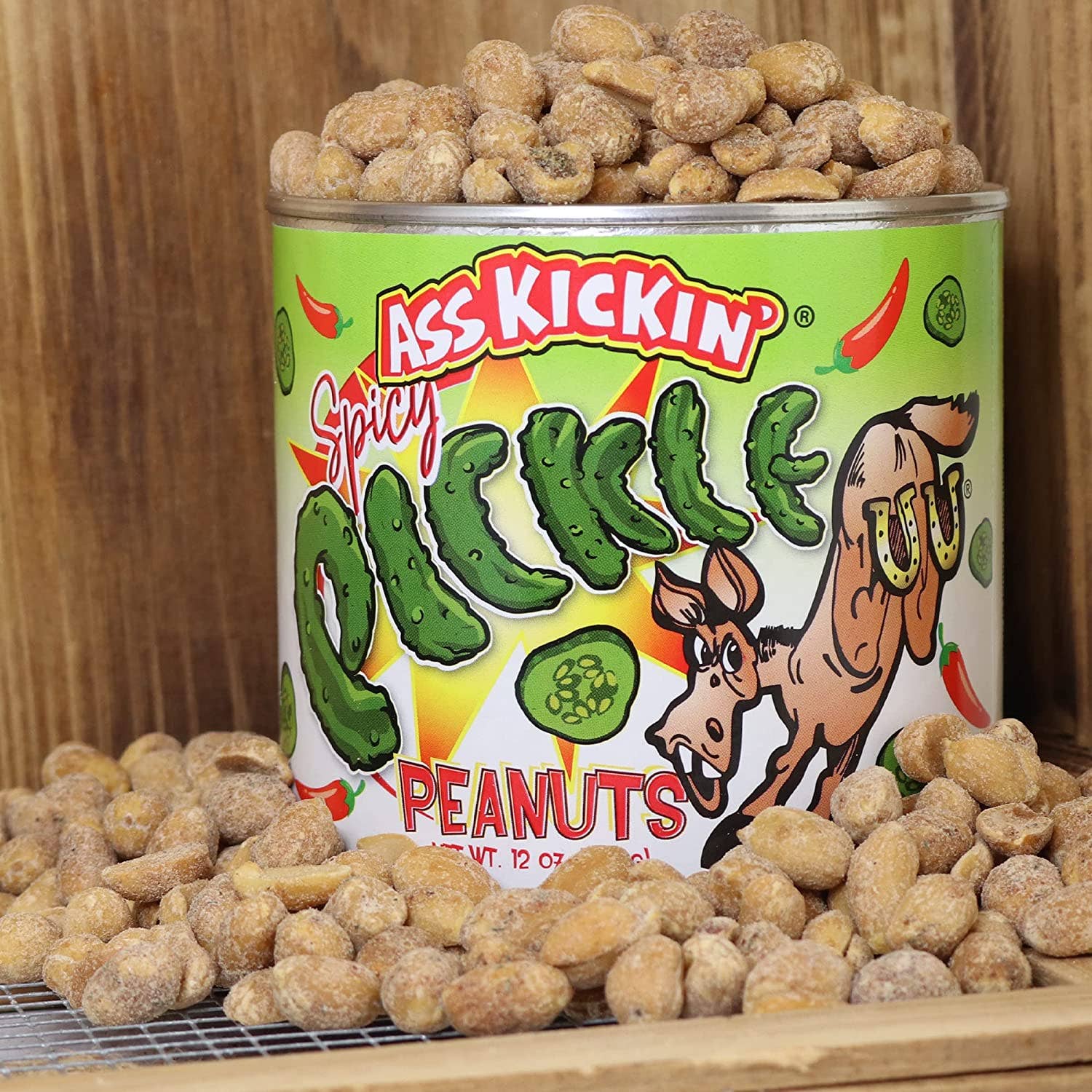 Southwest Specialty Food - Wholesale Nuts - Ass Kickin’ Spicy Pickle Peanuts1