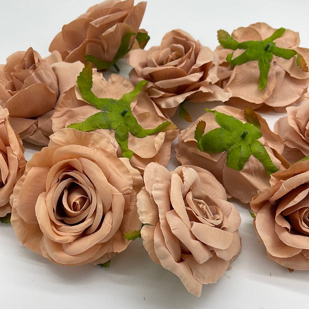 JKF & Co Pty Ltd – wholesale Artificial flowers – Rose Head Melon 12pcs1