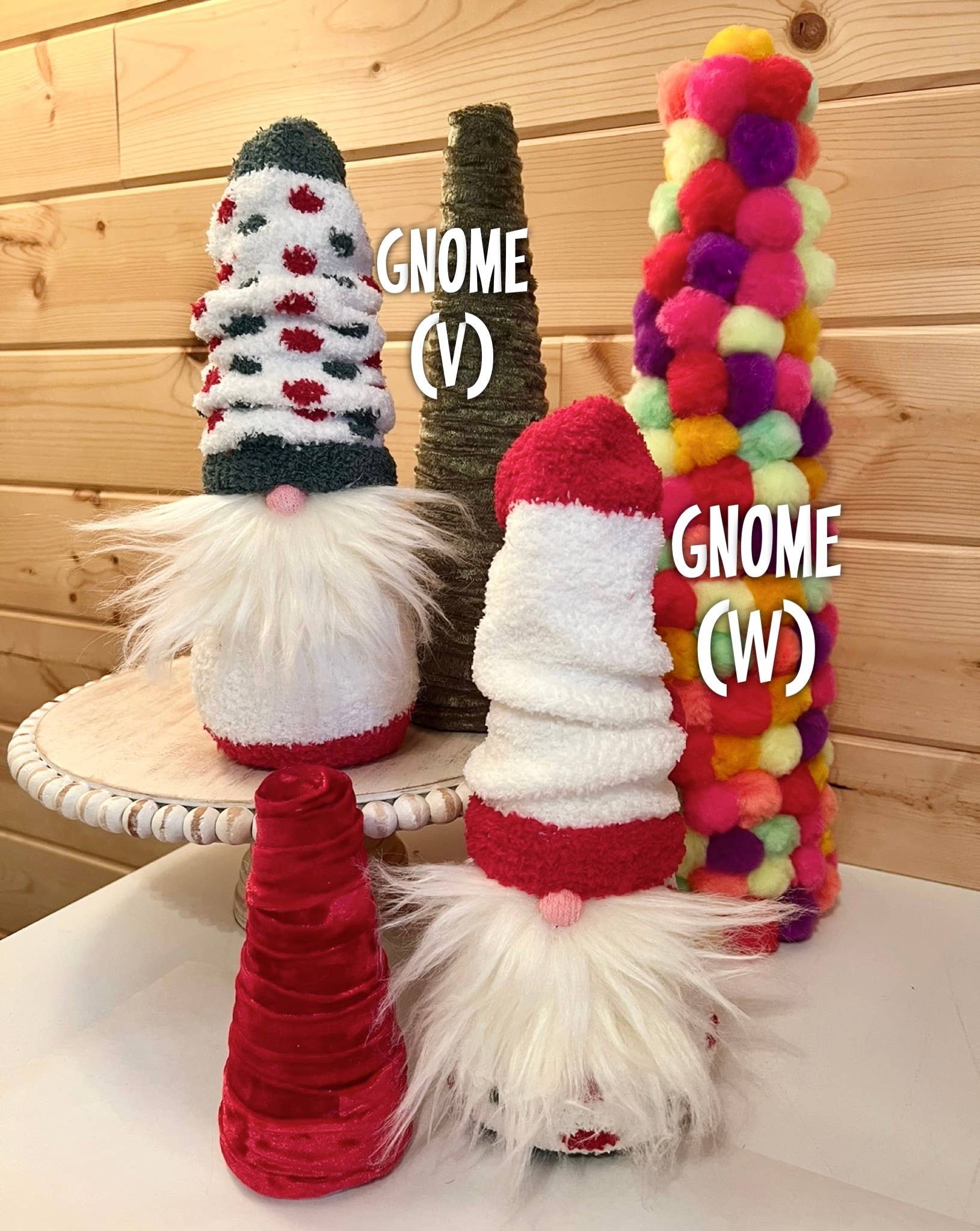 Leanne Bruce Co. - Wholesale Decorative Tabletop Object - Handmade GNOMES from Holiday to Spring to Fall Decor Gnomes11