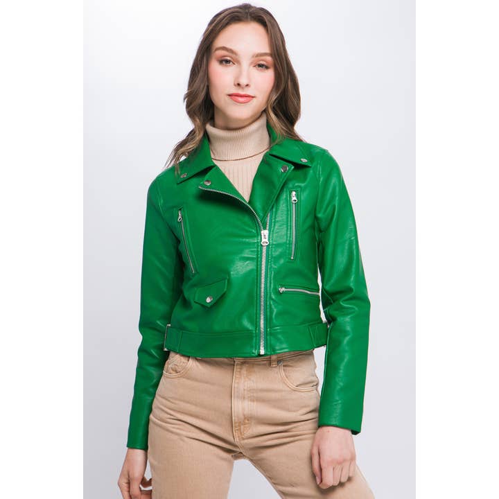 MOTOJACKE AUS KUNSTLEDER für den Großhandel von HiteJeans