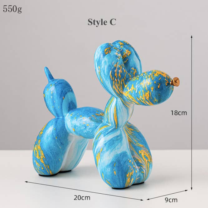 IVORE.GROUP (We cover All Import duty) - Wholesale Sculpture - Art Graffiti Balloons Dog Sculpture2