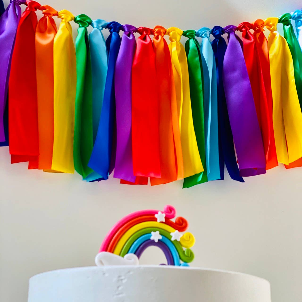 The Party Teacher - Wholesale Bunting/Garland - Rainbow or Art Ribbon Bunting3