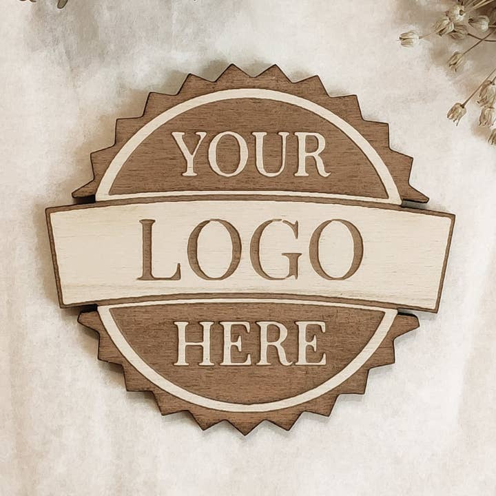 Houten Onderzetters op Maat - Met Uw Logo, Tekst of Afbeelding - Gratis Ontwerp voor wholesale door Studio Rima