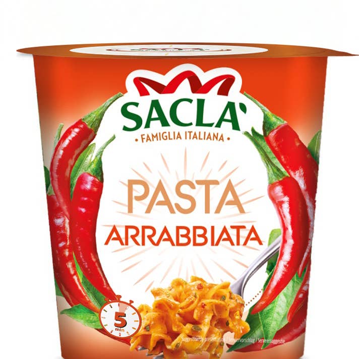Pasta Arrabbiata 80g por atacado de Sacla