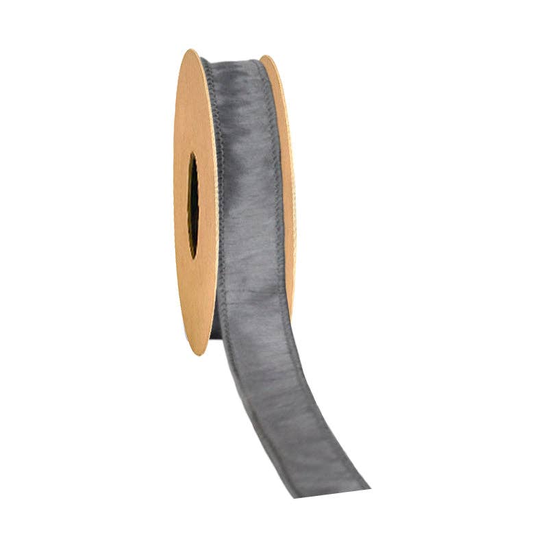 LA Ribbons Wholesale - Vente Ruban – emballage cadeau - Ruban Dupioni filaire de 1 po | 10 mètres | 22 couleurs disponibles8