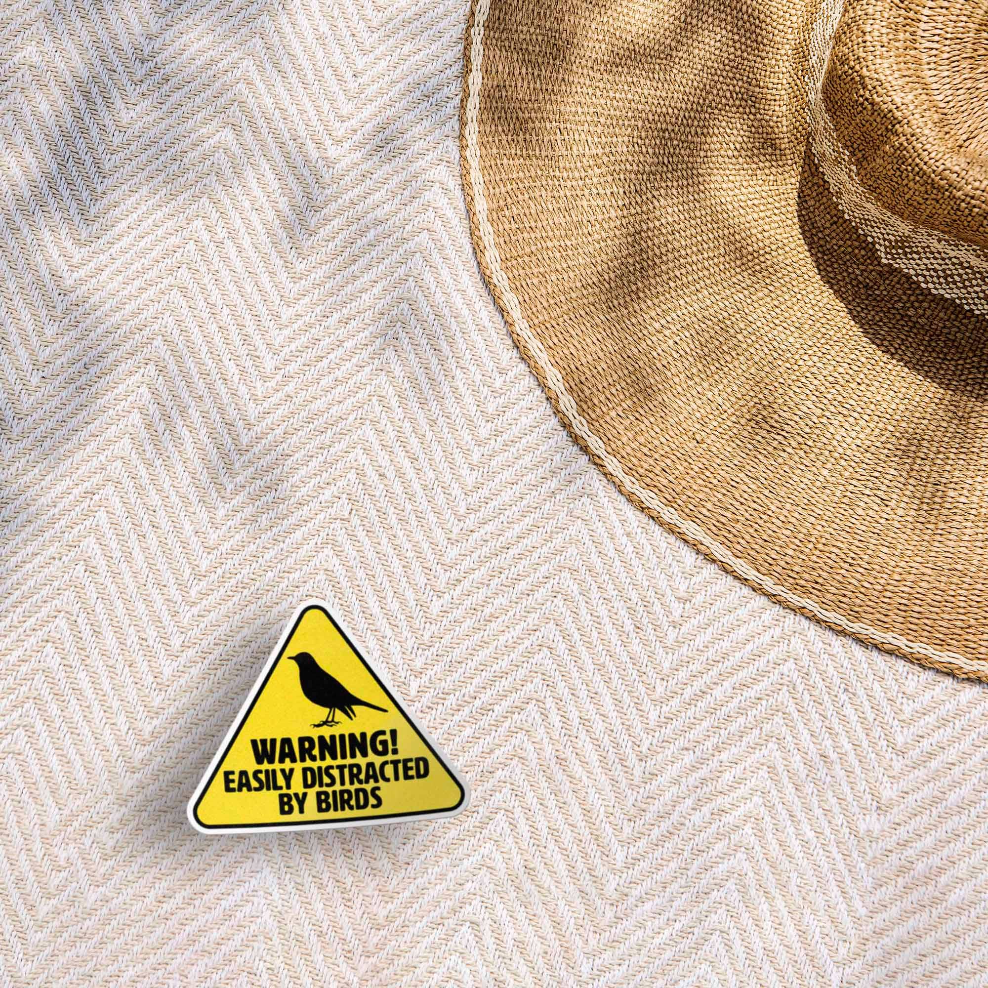 Sentinel Supply - Wholesale Sticker - Easily Distracted by Birds Sticker - Funny Birdwatching Gift6