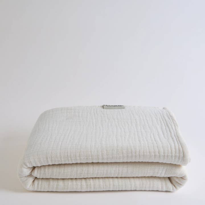 LILA N BERRY - Wholesale Throw Blanket - Summer Blanket Naturel