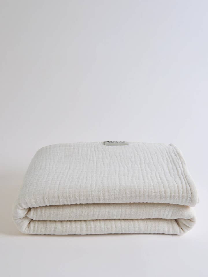 Summer Blanket Naturel for wholesale by LILA N BERRY