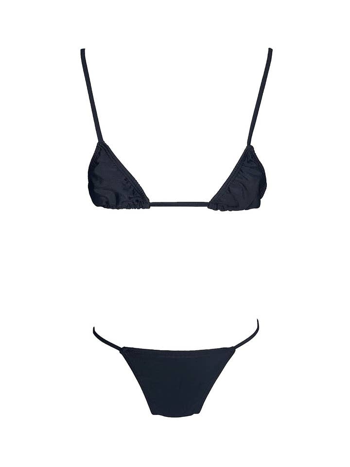 Minka bottoms | Noir for wholesale by Elle’s swim