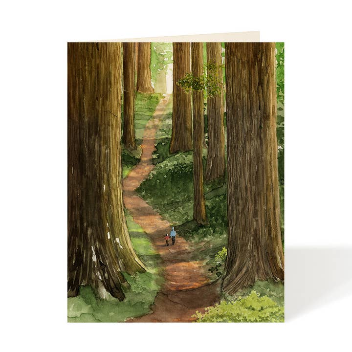 Woods of Wisdom - Father's Day Card for wholesale by Felix Doolittle