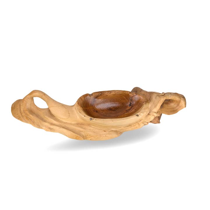 Teak Root Bowl, Teak Bowl, Natural Root Bowl, Teak Wood Bowl, Wood Bowl for wholesale by baligood