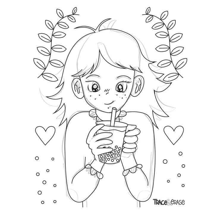 Imagination Starters – Conjunto de arte - Crianças e bebés por atacado – Trace Erase Anime - Desenho, Conjunto de Traçado NOVO Pacote3