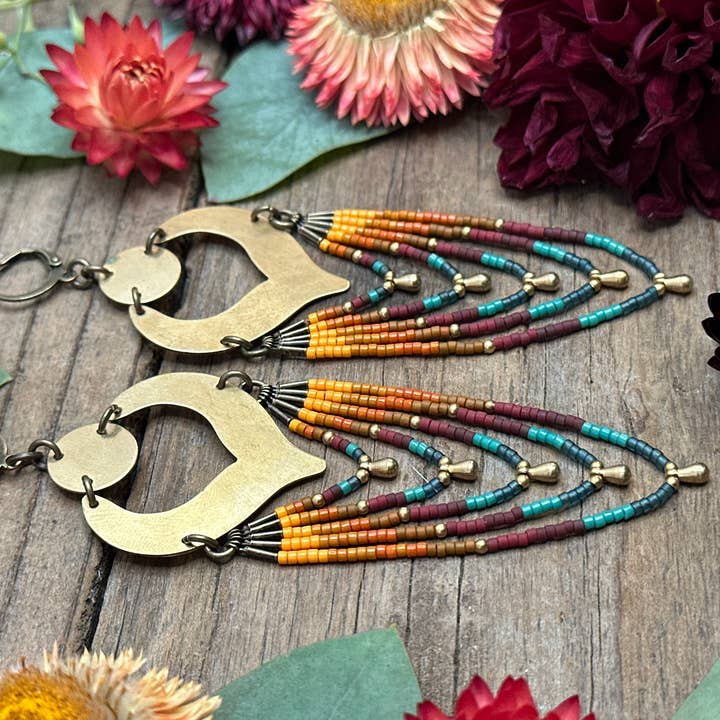 Dancing Willow – wholesale Hängande örhängen – Harvest höstörhängen4