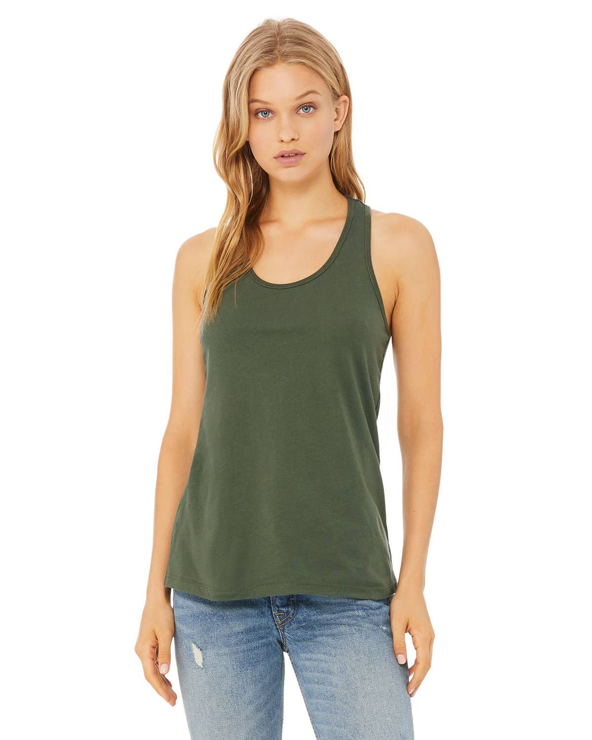 Total Apparel - Wholesale Tank Top - Women's - Bella + Canvas Ladies' Jersey Racerback Tank | B600813