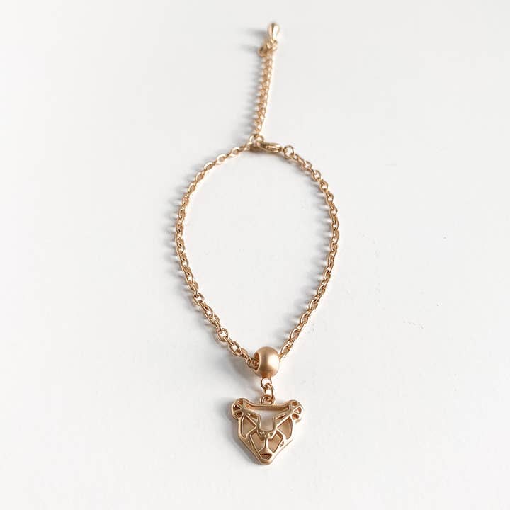 Jata Lioness gouden armband voor wholesale door Katiico Jewellery