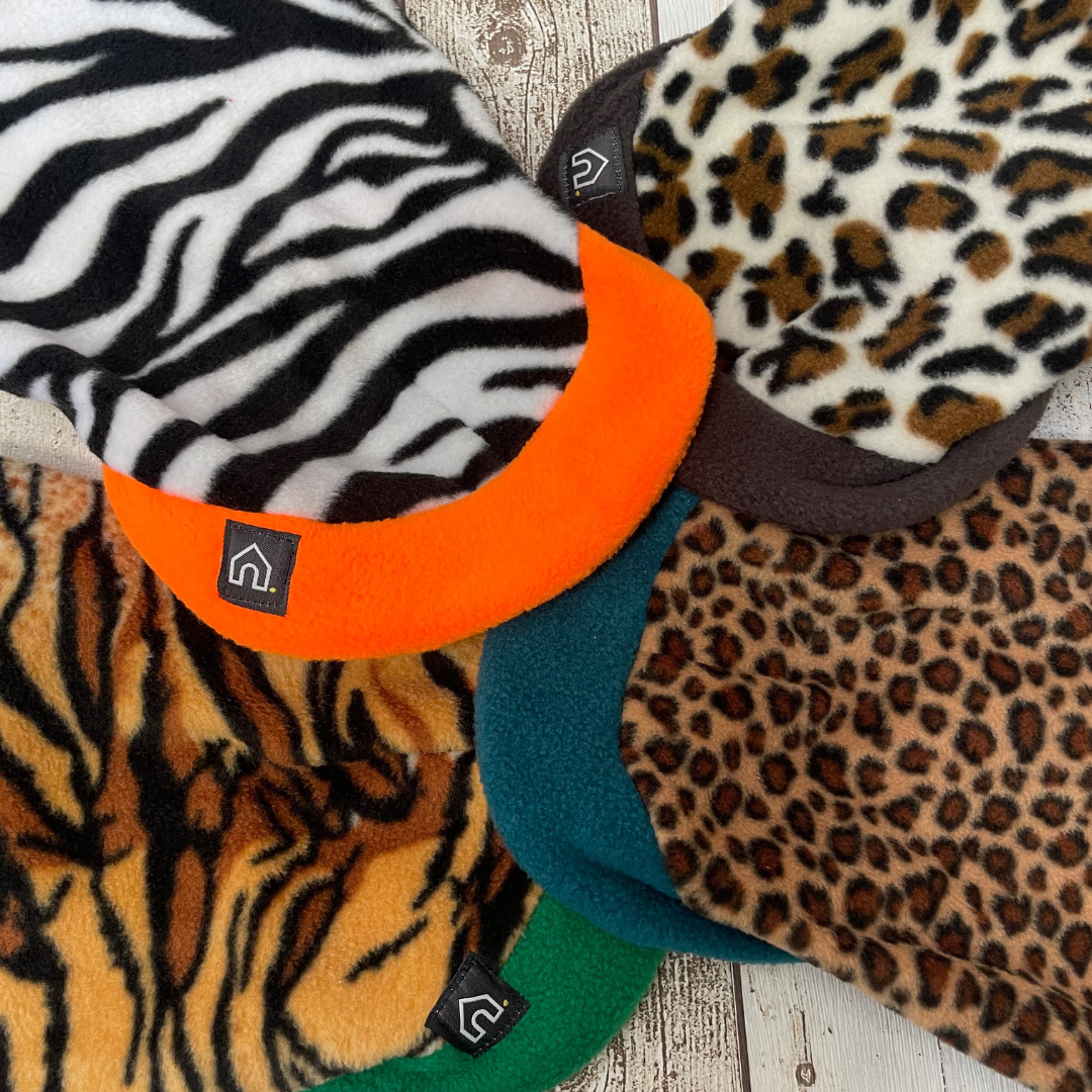 Doghouse – wholesale Pet jumper – Dog – Dachshund Wild Animal Print Fleece Jumper11