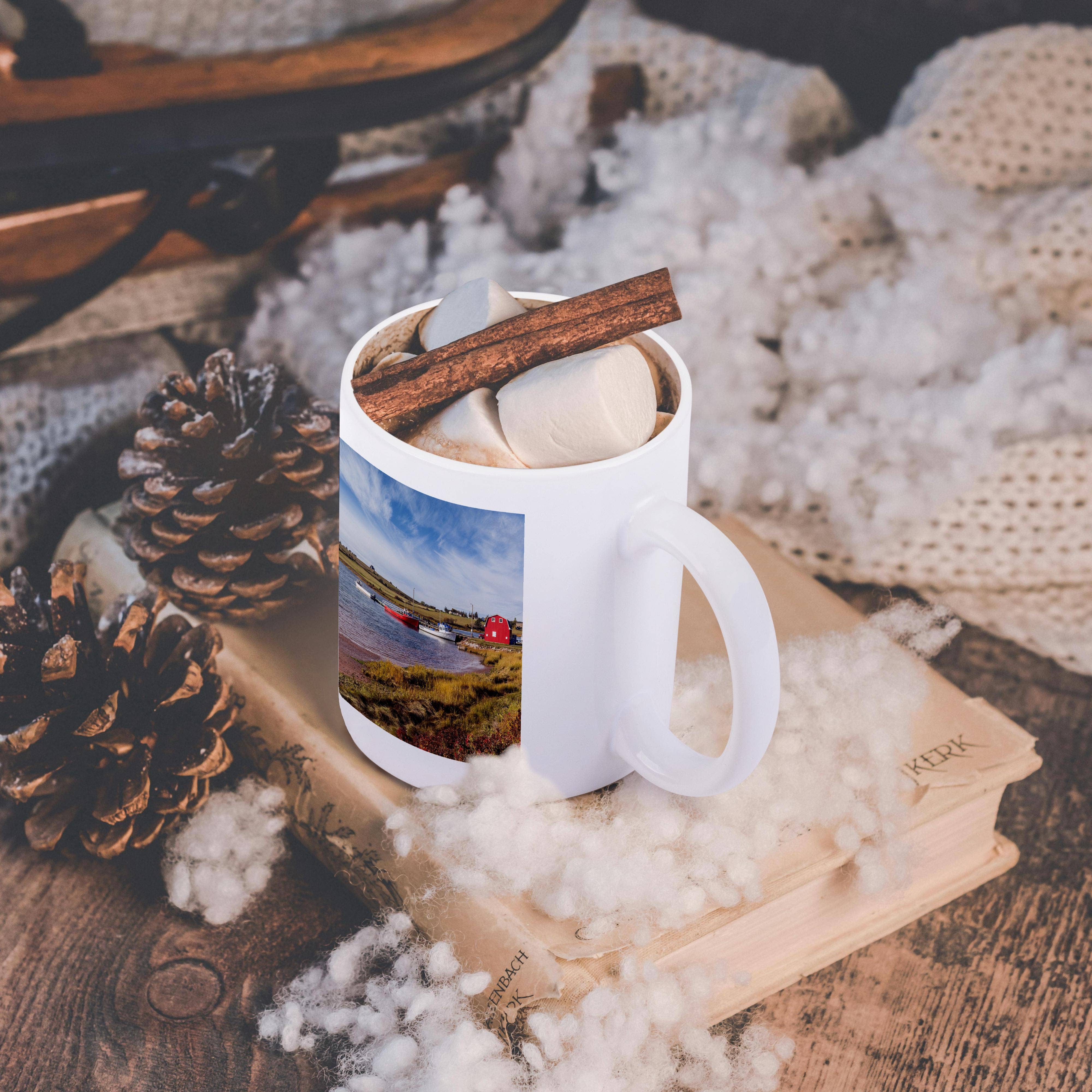 3dRose - Wholesale Coffee Mug - 3dRose, Canada, PEI, French River. Small fishing harbor., Mug11