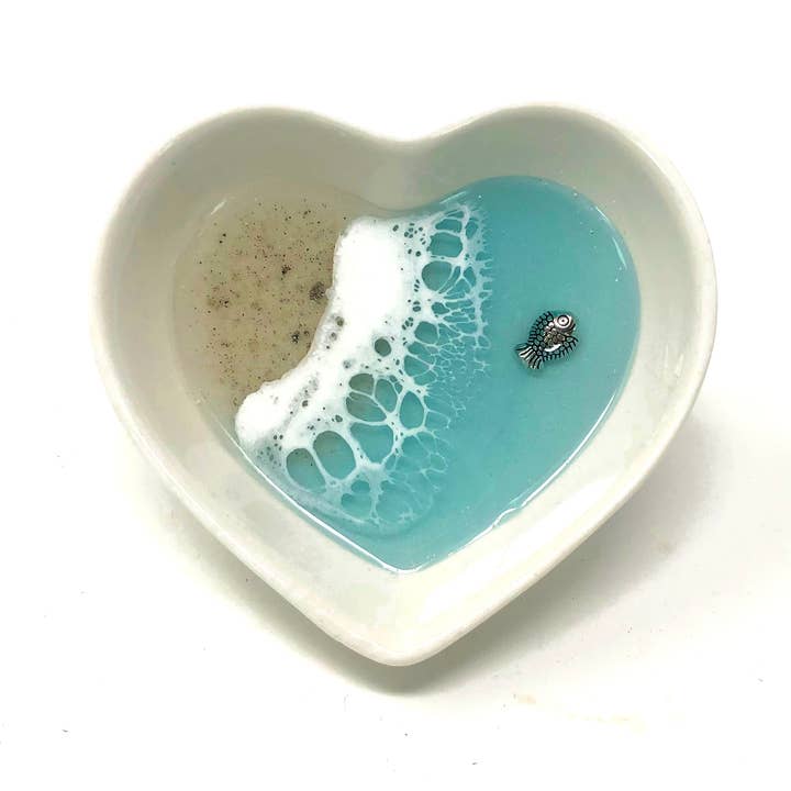 Jade Canyon - Wholesale Jewelry Dish - Star/Fish Ocean Beach Heart Dish