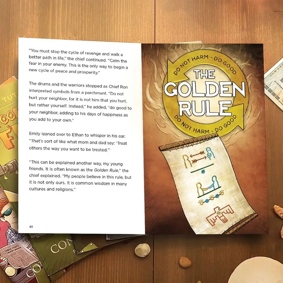 Tuttle Twins - Wholesale Early Reader Book (6-8) - The Tuttle Twins and the Golden Rule1