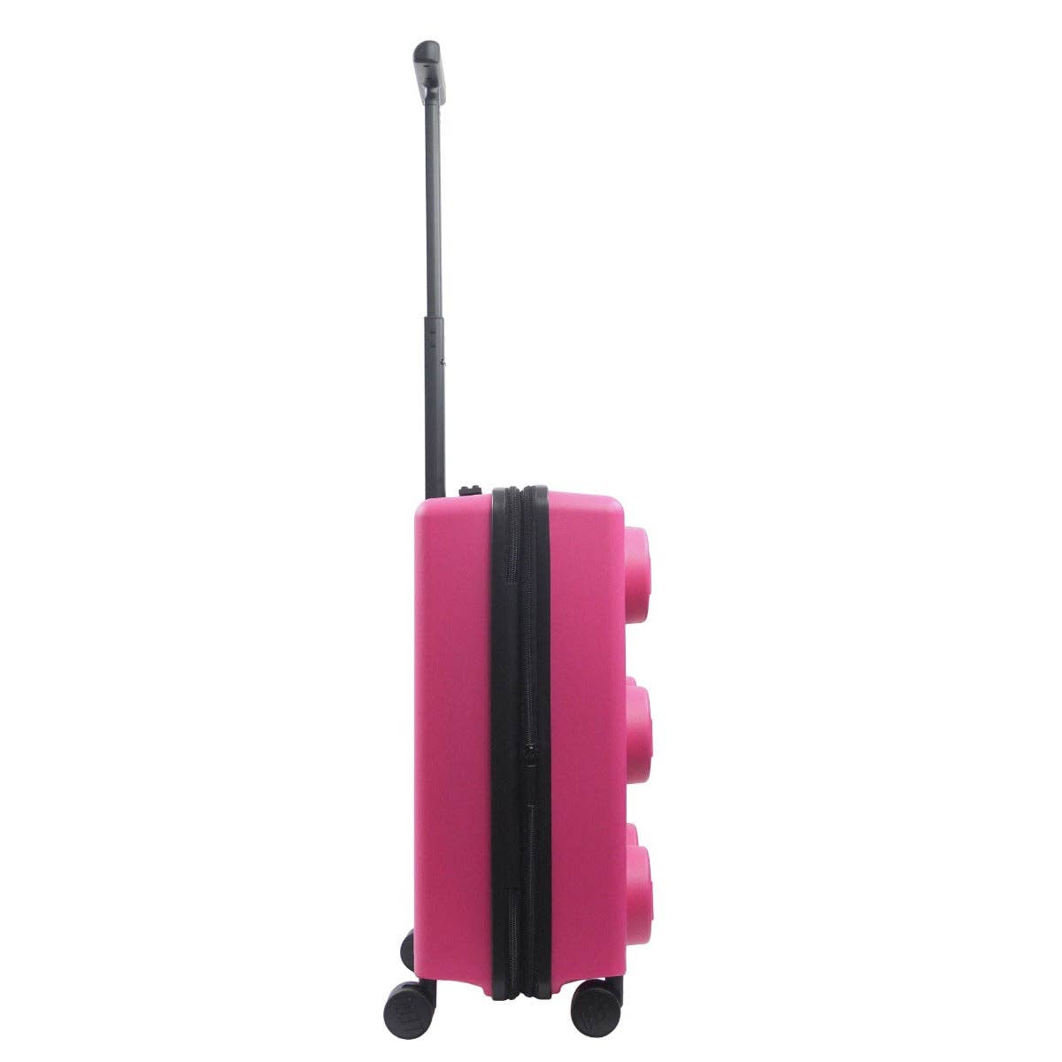 FUL Luggage (Concept One) - Wholesale Luggage - LEGO® Signature Brick Hot Pink Expandable 22" Carry-on Luggage5