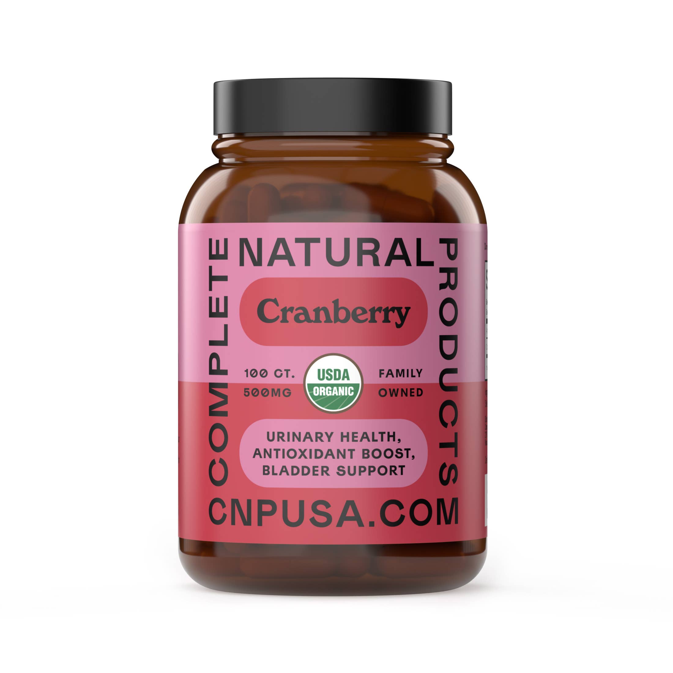 Complete Natural Products - Wholesale Oral Supplement/Vitamin - Organic Cranberry Capsules0