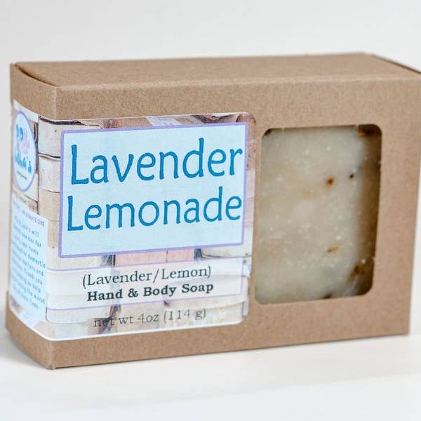 Lavendel Lemonade Sæbe for engroshandel hos Pip & Lola's Everything Homemade