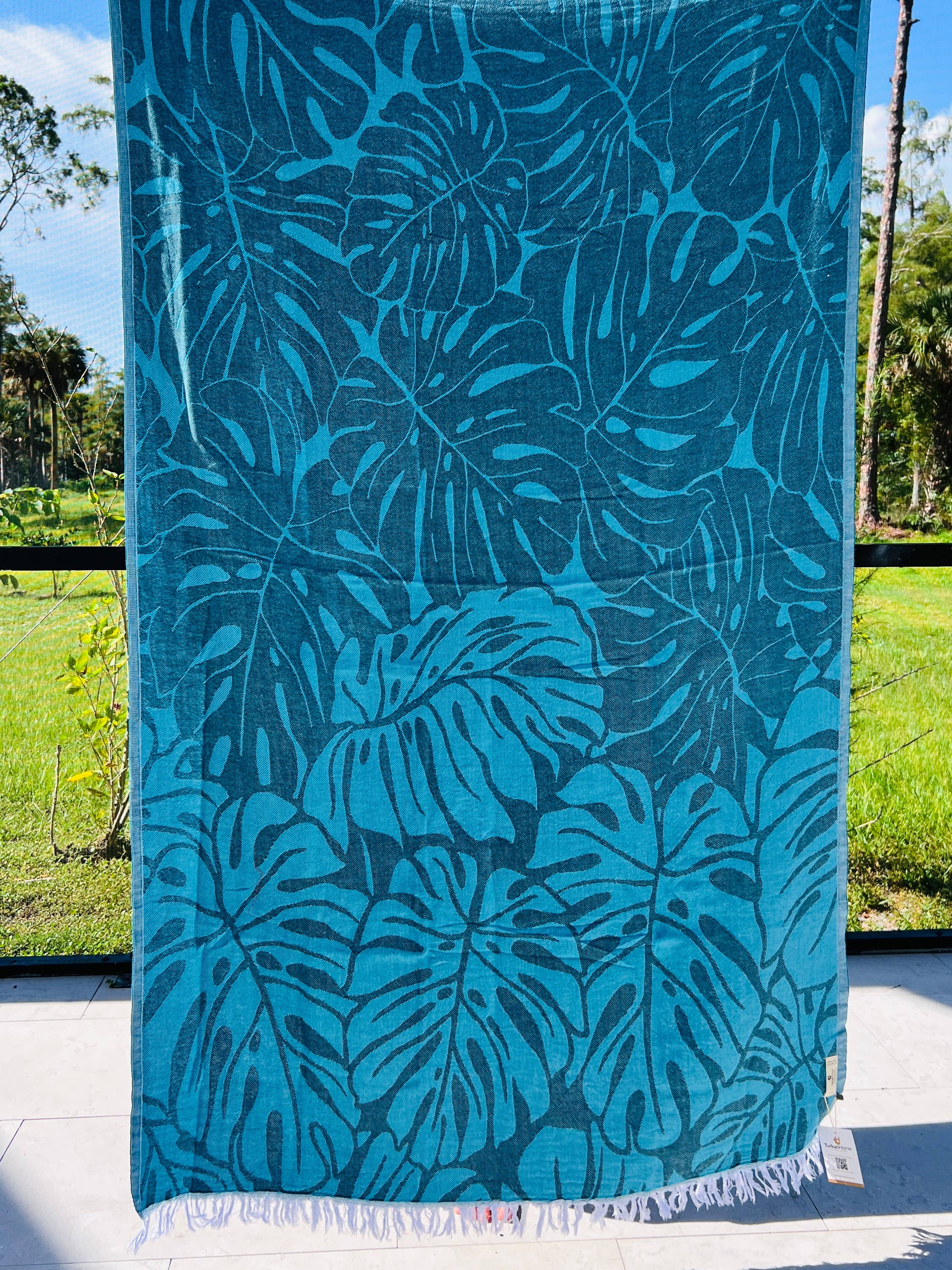 TurkanHome - Wholesale Throw Blanket - Botanical Turkish Towel, throw, baby blanket5